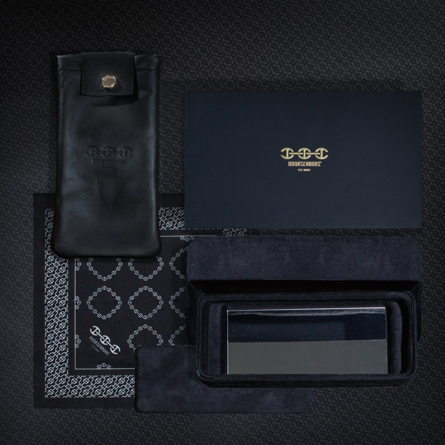 MODEL V | BLACK/GREY TORTOISE FADE