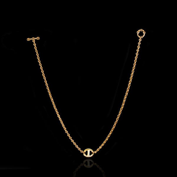 14mm Single Station Necklace 16"