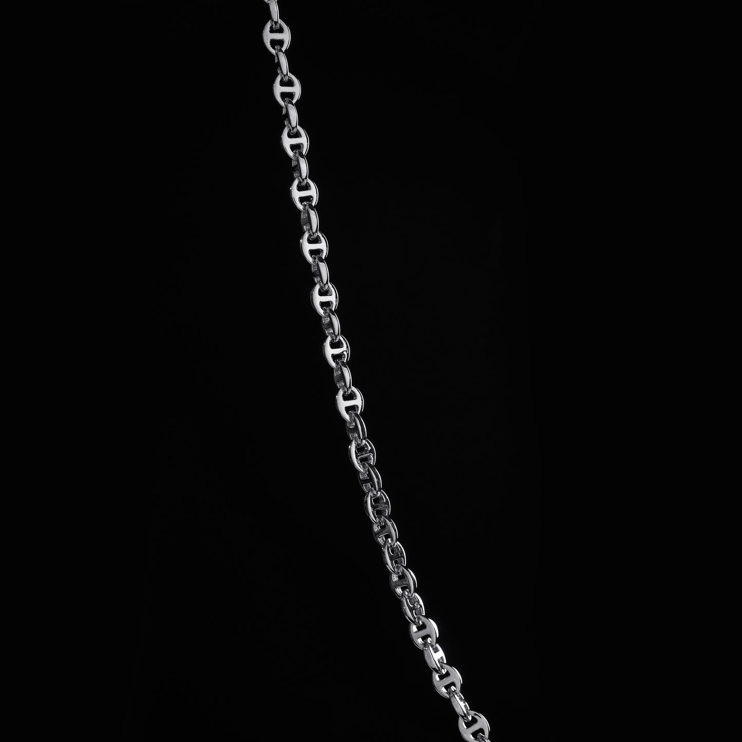 3MM OPEN-LINK™ NECKLACE WITH DIAMOND PENDANT - 16"