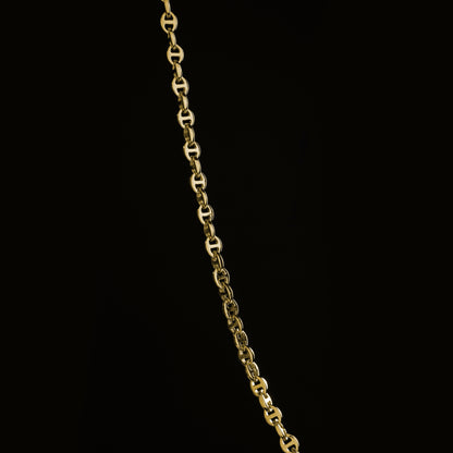 3MM OPEN-LINK™ NECKLACE WITH DIAMOND PENDANT - 16"