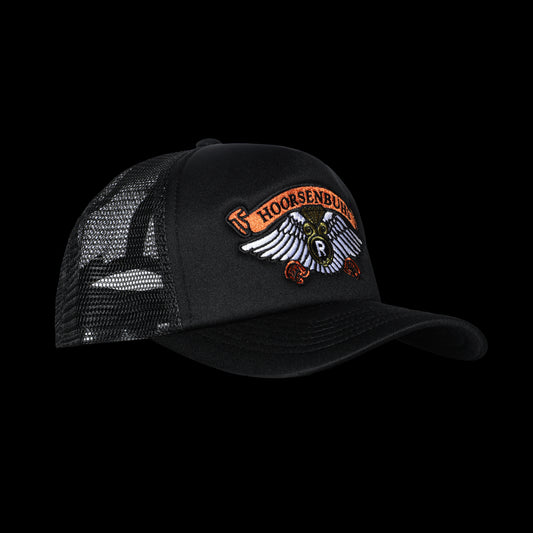 BLACK CLASSIC TRUCKER HAT