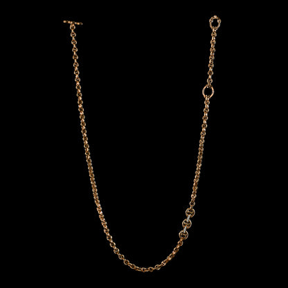 5MM OPEN-LINK™ NECKLACE WITH DIAMOND PENDANT - 30"