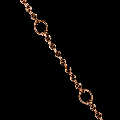 5MM OPEN-LINK™ NECKLACE WITH DIAMOND PENDANT - 42"