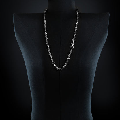 5MM OPEN-LINK™ NECKLACE WITH DIAMOND PENDANT - 30"