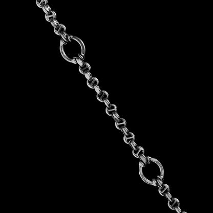 5MM OPEN-LINK™ NECKLACE WITH DIAMOND PENDANT - 42"