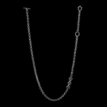 5MM OPEN-LINK™ NECKLACE WITH DIAMOND PENDANT - 30"