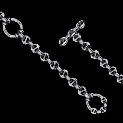 5MM OPEN-LINK™ NECKLACE WITH DIAMOND PENDANT - 42"