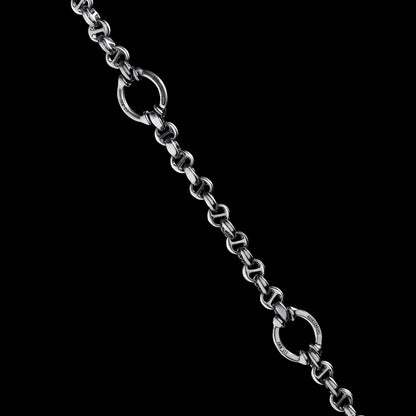5MM OPEN-LINK™ NECKLACE WITH DIAMOND PENDANT - 42"