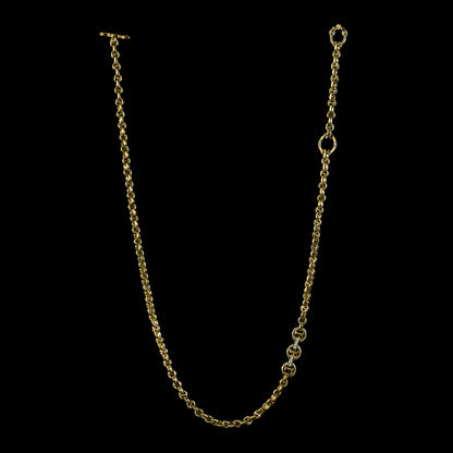 5MM OPEN-LINK™ NECKLACE WITH DIAMOND PENDANT - 30"