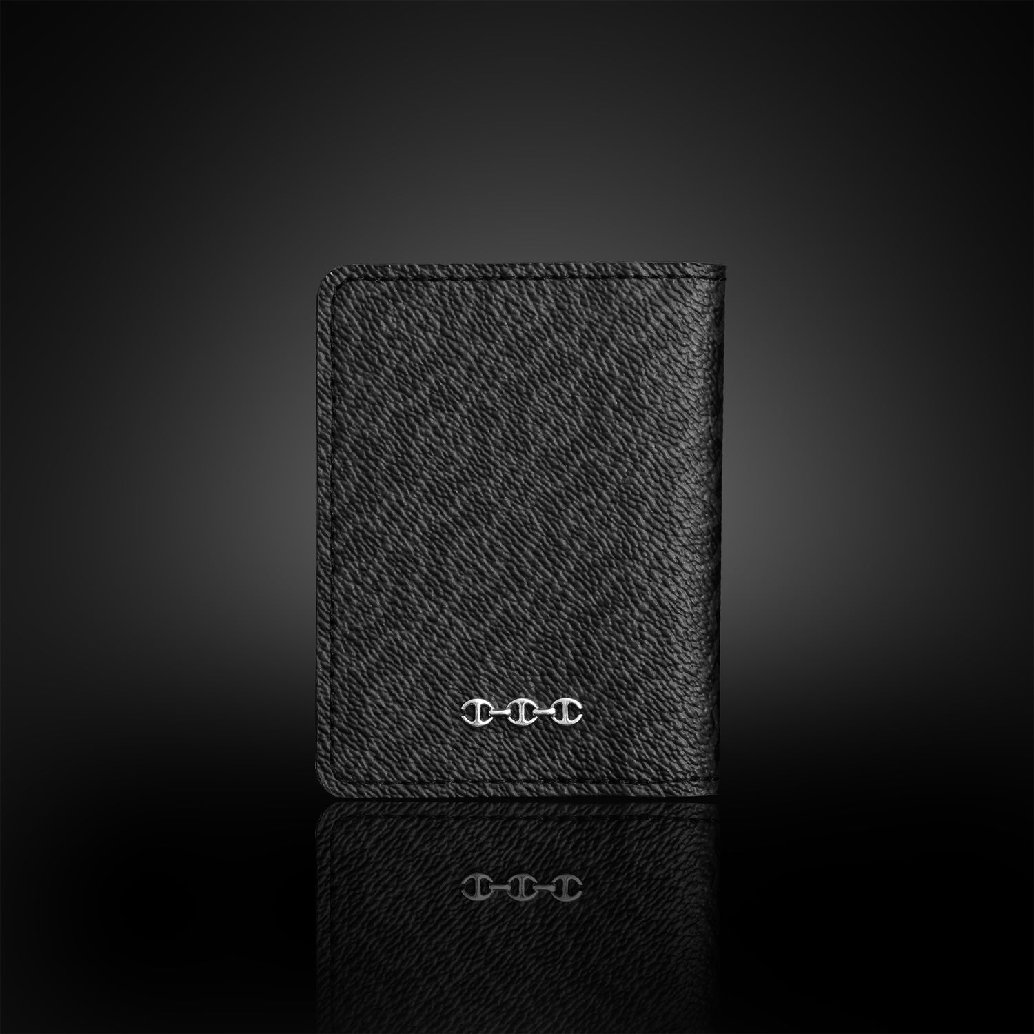 BI-FOLD MONOGRAM CARD HOLDER