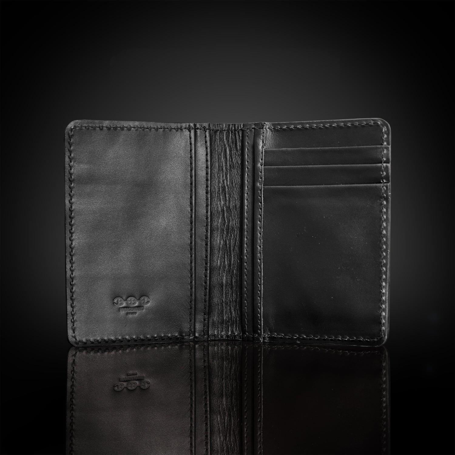 BI-FOLD MONOGRAM CARD HOLDER