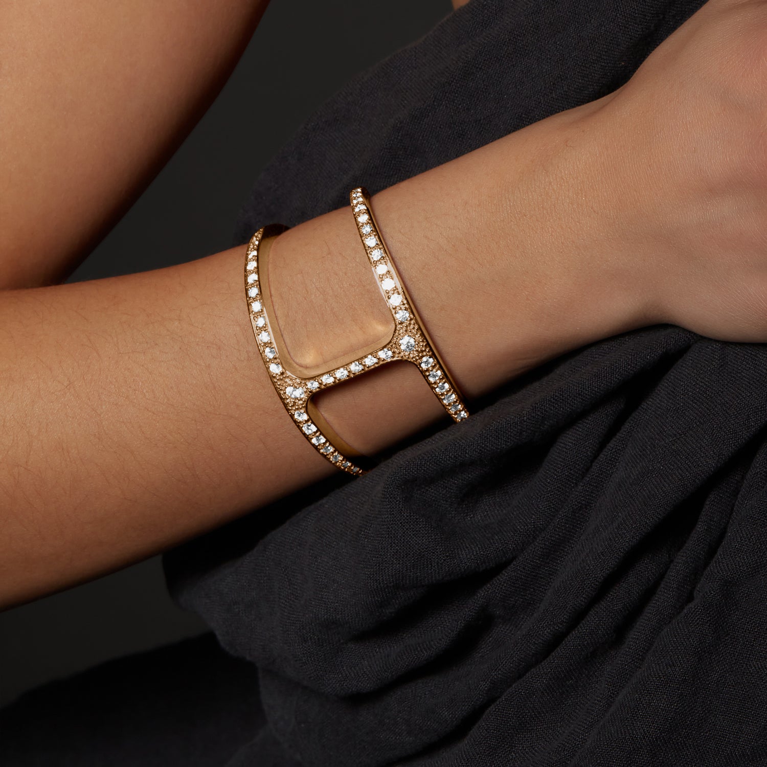 Phantom Cuff with Diamonds