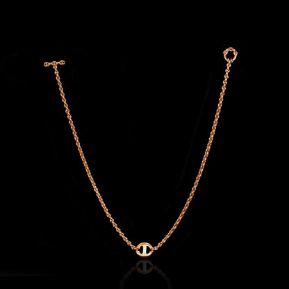 14MM SINGLE STATION NECKLACE - 16"