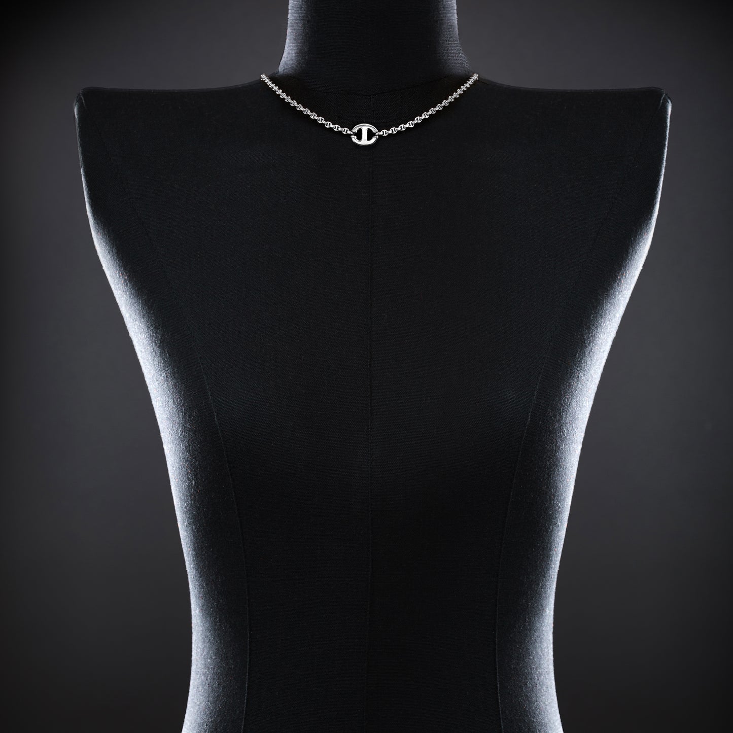 14MM SINGLE STATION NECKLACE - 16"