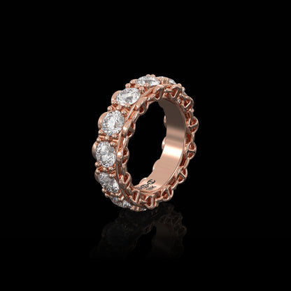 4.5MM INFINITE I RING | PRONG SETTING