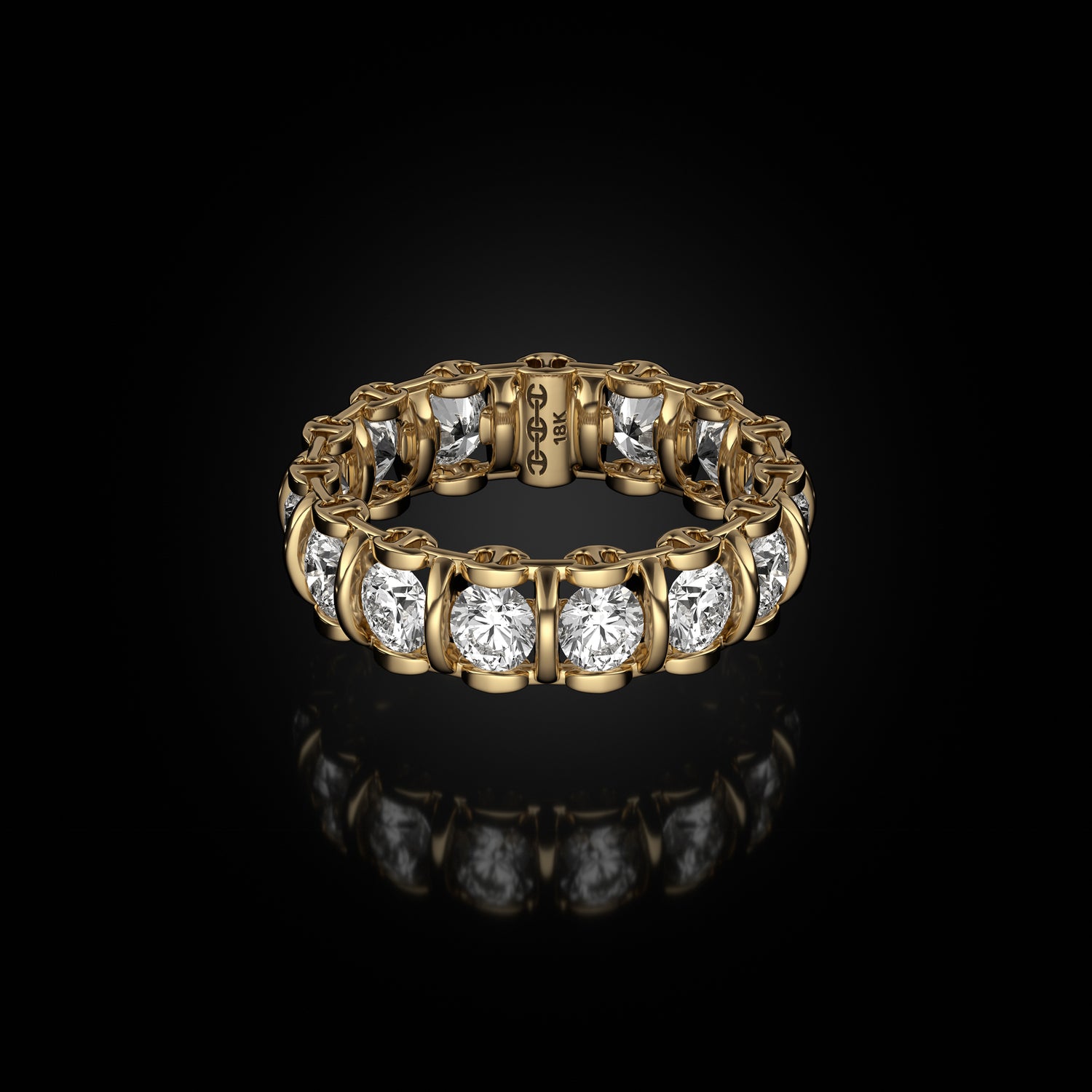 3.5MM INFINITE II RING | CHANNEL SETTING