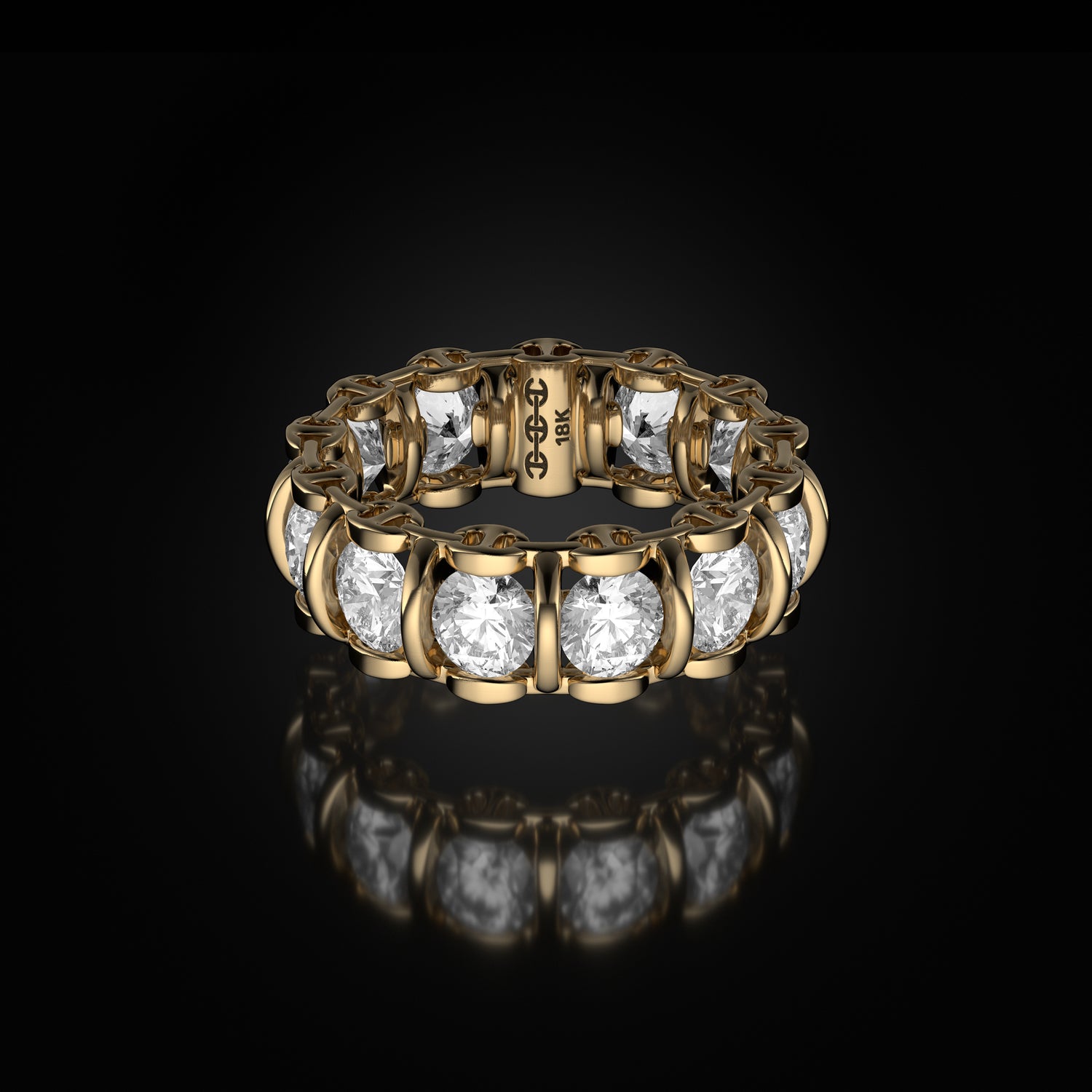 4.5MM INFINITE II RING | CHANNEL SETTING