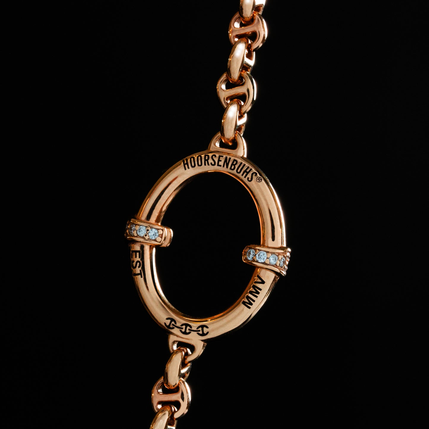 OVAAL STATION BY THE YARD NECKLACE - 17"