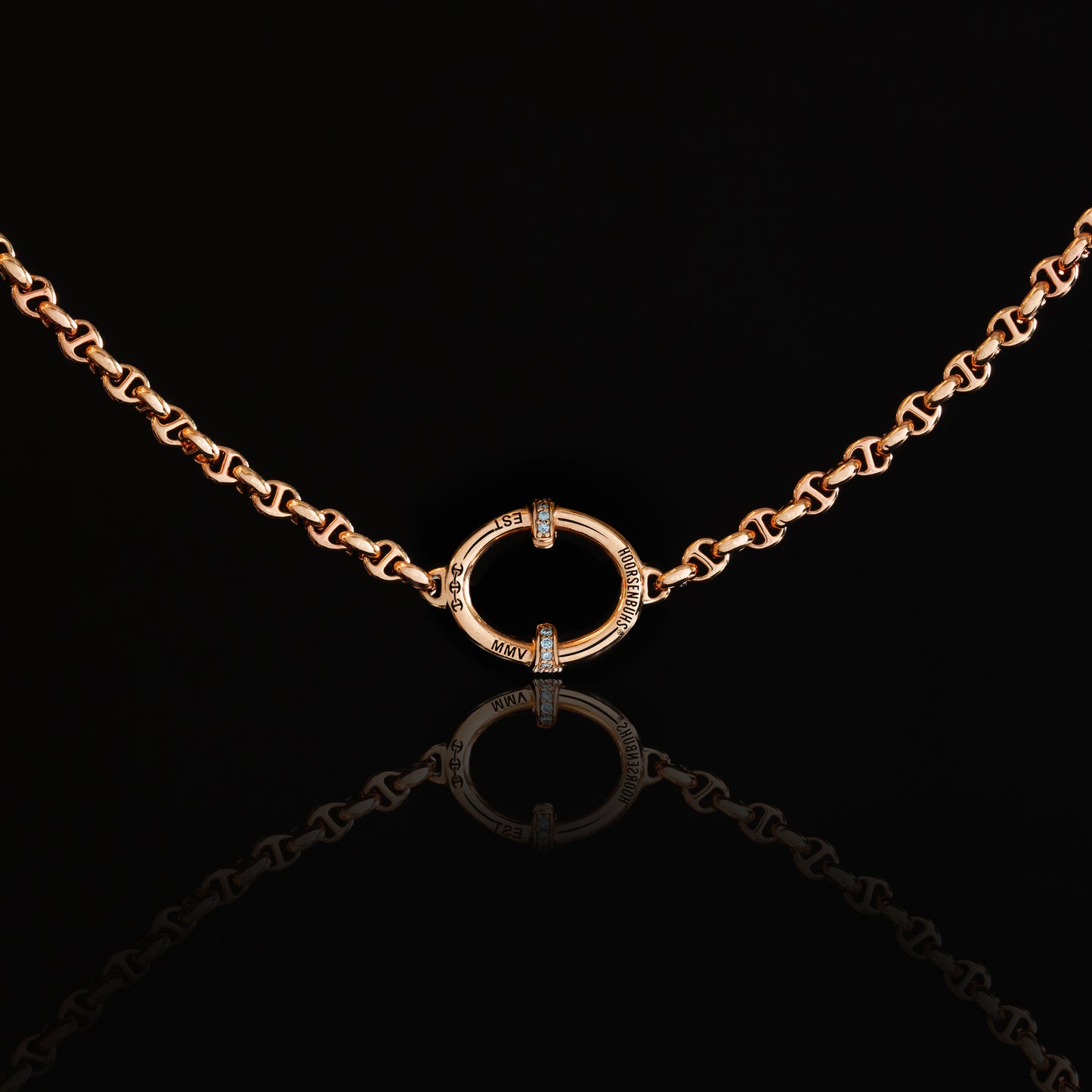 OVAAL STATION BY THE YARD NECKLACE - 17"