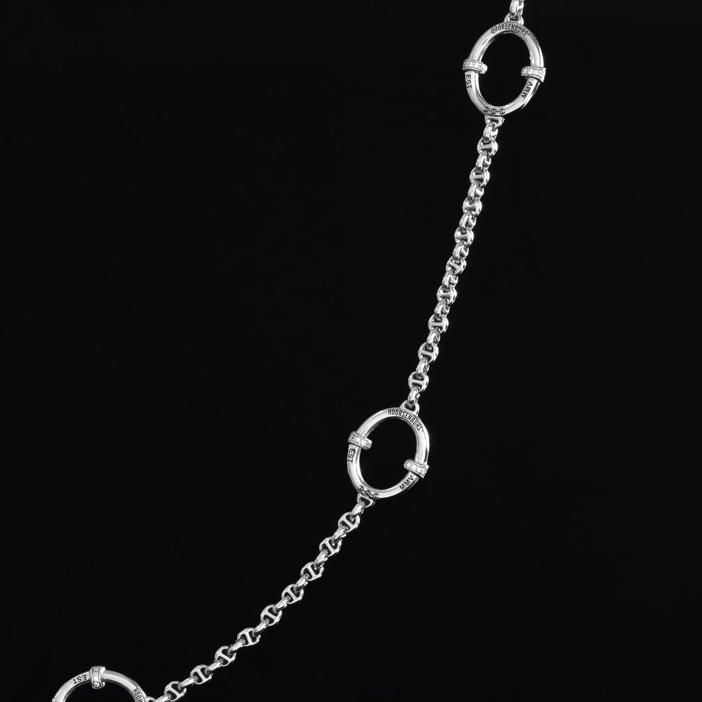 OVAAL STATION BY THE YARD NECKLACE - 17"