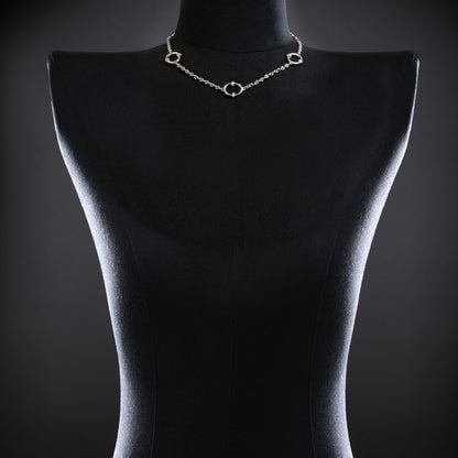 OVAAL STATION BY THE YARD NECKLACE - 17"