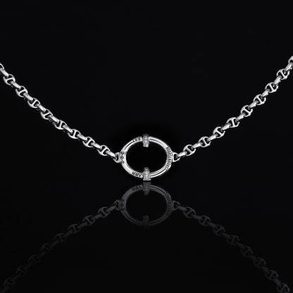 OVAAL STATION BY THE YARD NECKLACE - 17"