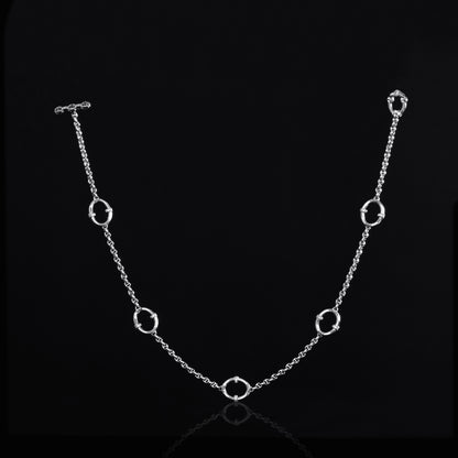 OVAAL STATION BY THE YARD NECKLACE - 17"