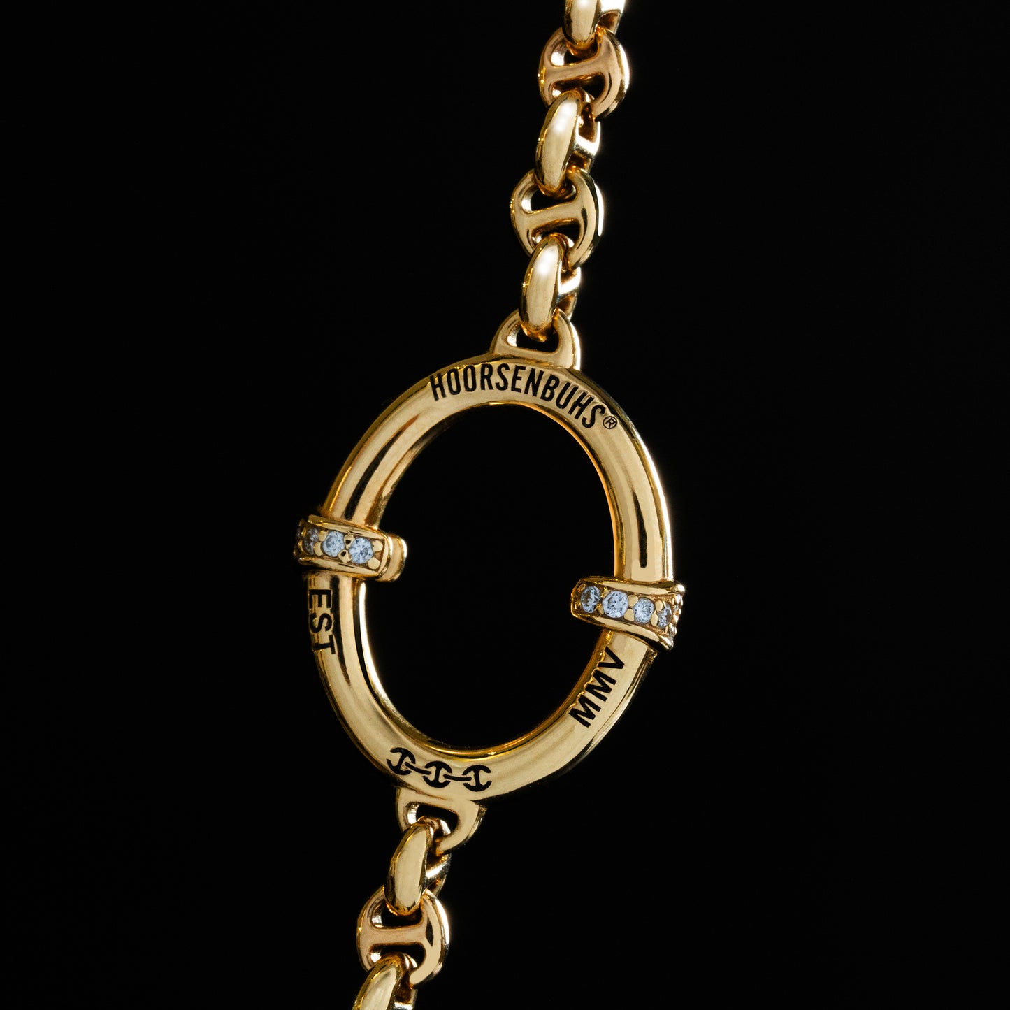 OVAAL STATION BY THE YARD NECKLACE - 17"