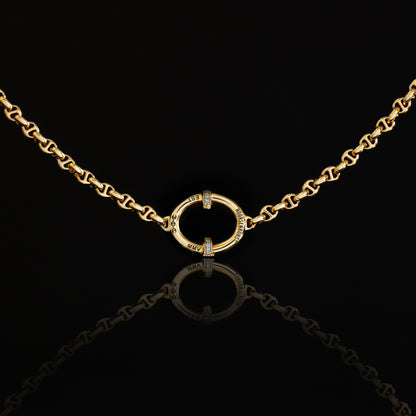 OVAAL STATION BY THE YARD NECKLACE - 17"