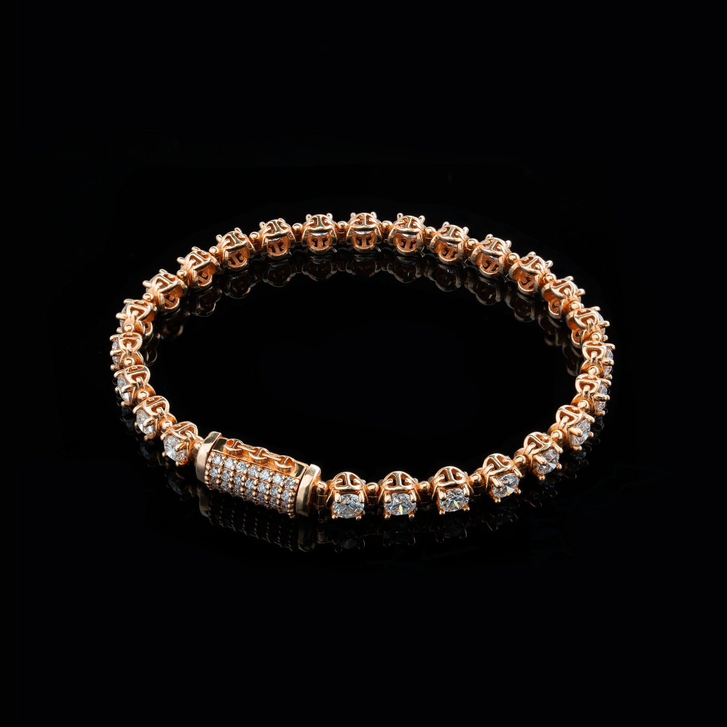 4MM DIAMOND INFINITE BRACELET