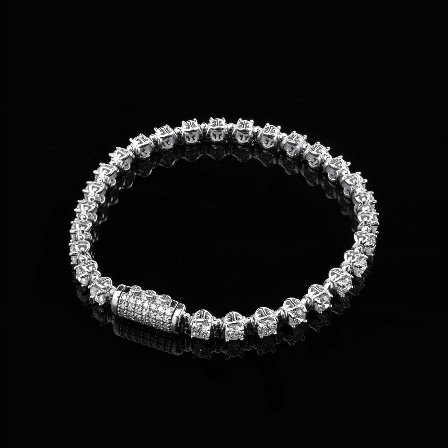 3.5MM DIAMOND INFINITE BRACELET