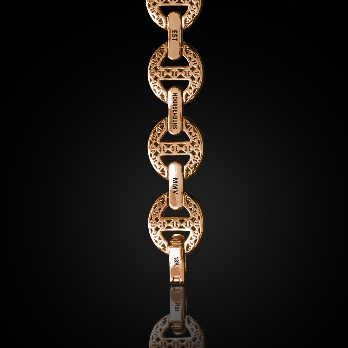 MMV SMALL LINK BRACELET ANTIQUATED