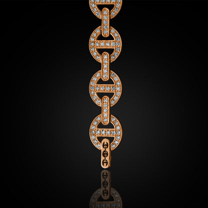 MMV SMALL LINK BRACELET ANTIQUATED