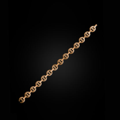 MMV SMALL LINK BRACELET ANTIQUATED