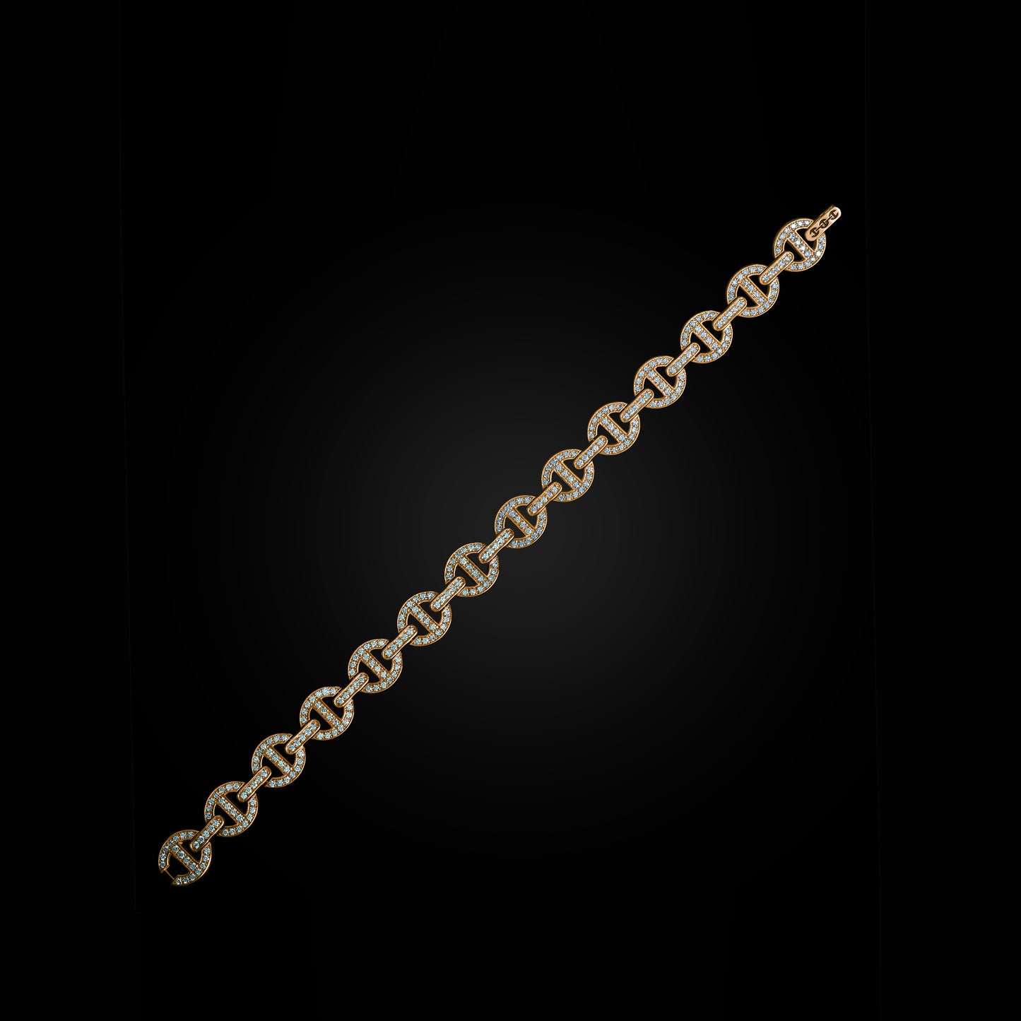 MMV SMALL LINK BRACELET ANTIQUATED