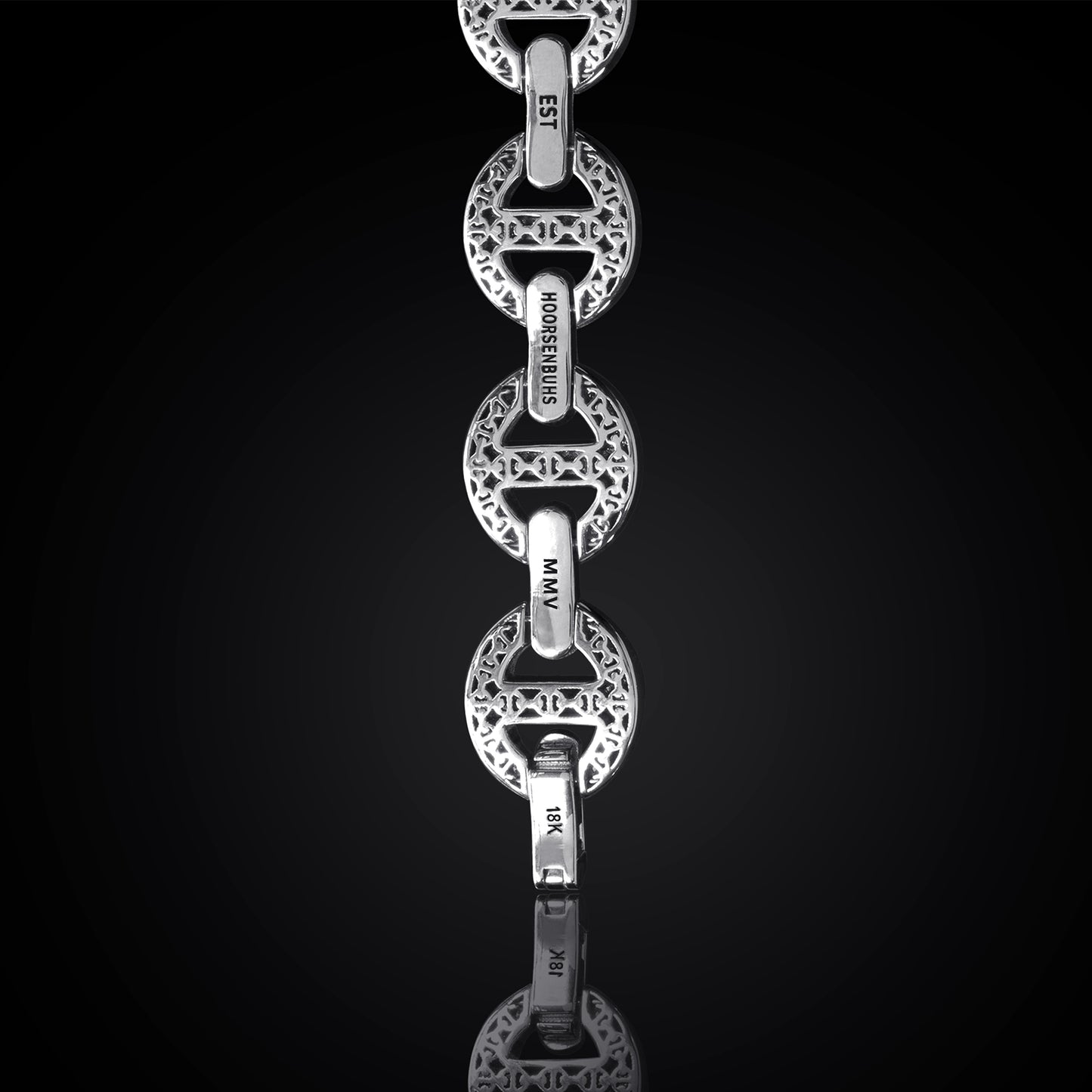 MMV SMALL LINK BRACELET ANTIQUATED