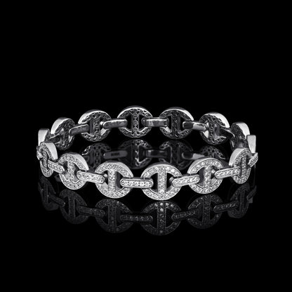 MMV SMALL LINK BRACELET ANTIQUATED