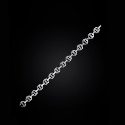 MMV SMALL LINK BRACELET ANTIQUATED