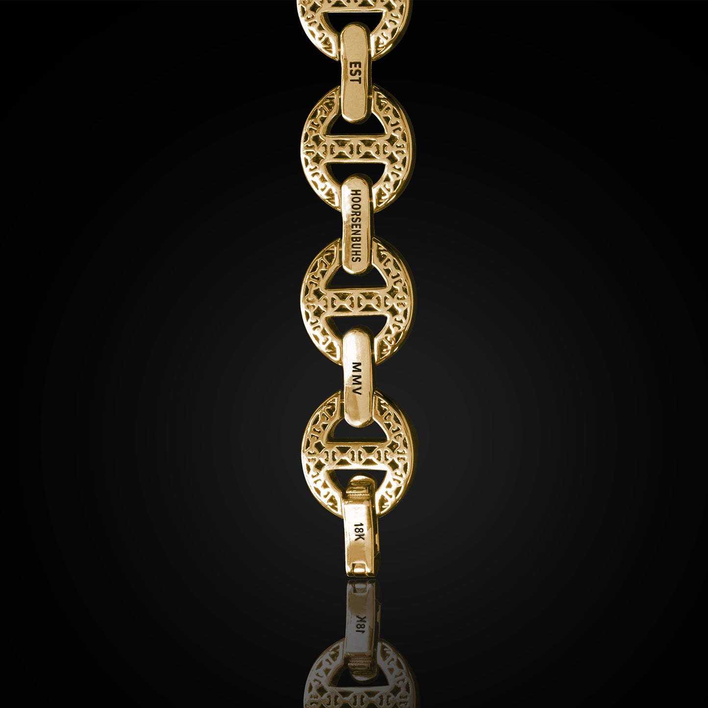 MMV SMALL LINK BRACELET ANTIQUATED