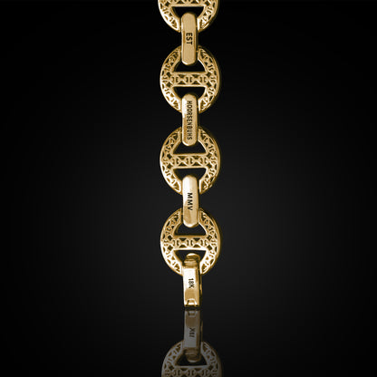 MMV SMALL LINK BRACELET ANTIQUATED