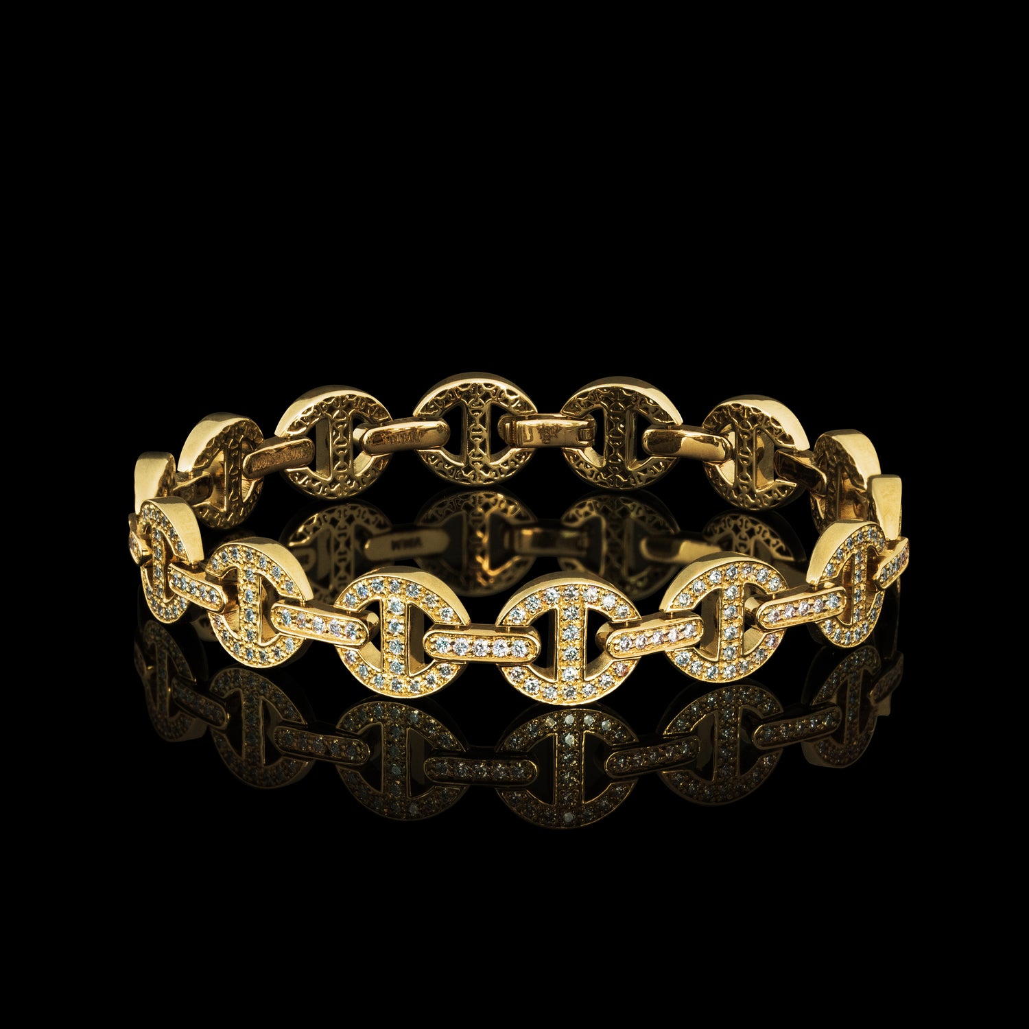 MMV SMALL LINK BRACELET ANTIQUATED