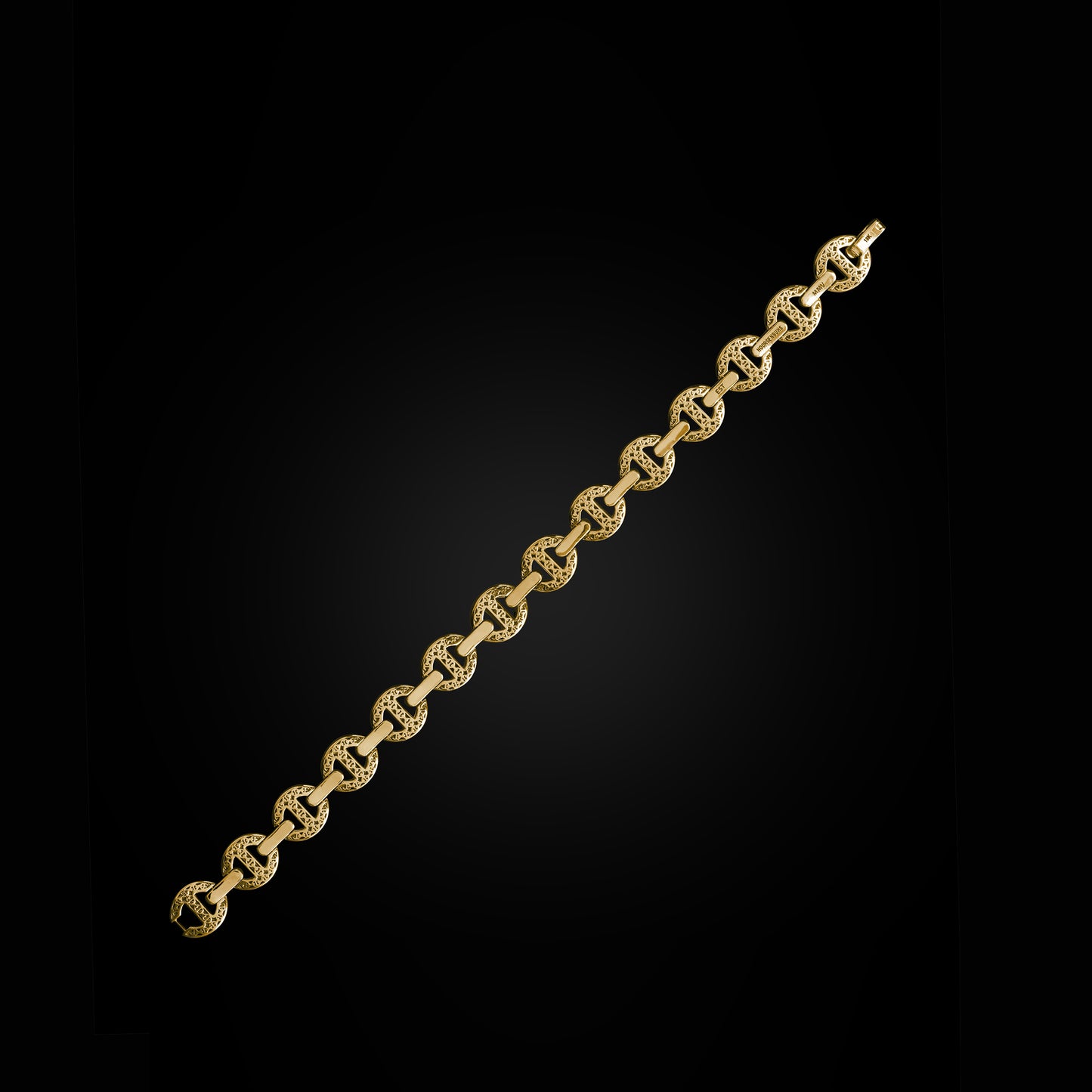 MMV SMALL LINK BRACELET ANTIQUATED