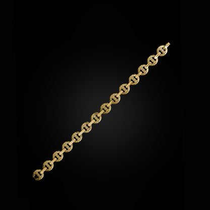 MMV SMALL LINK BRACELET ANTIQUATED