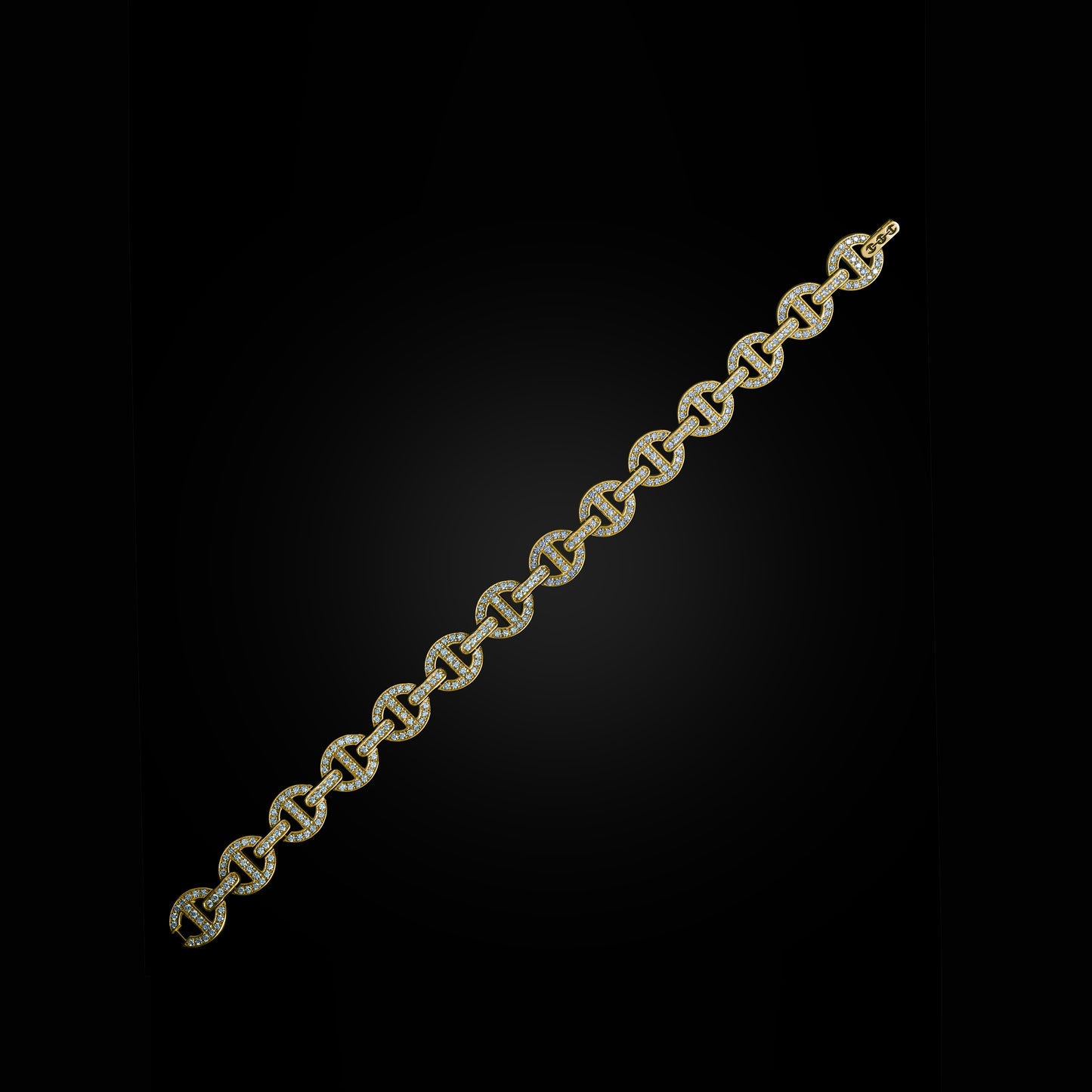 MMV SMALL LINK BRACELET ANTIQUATED