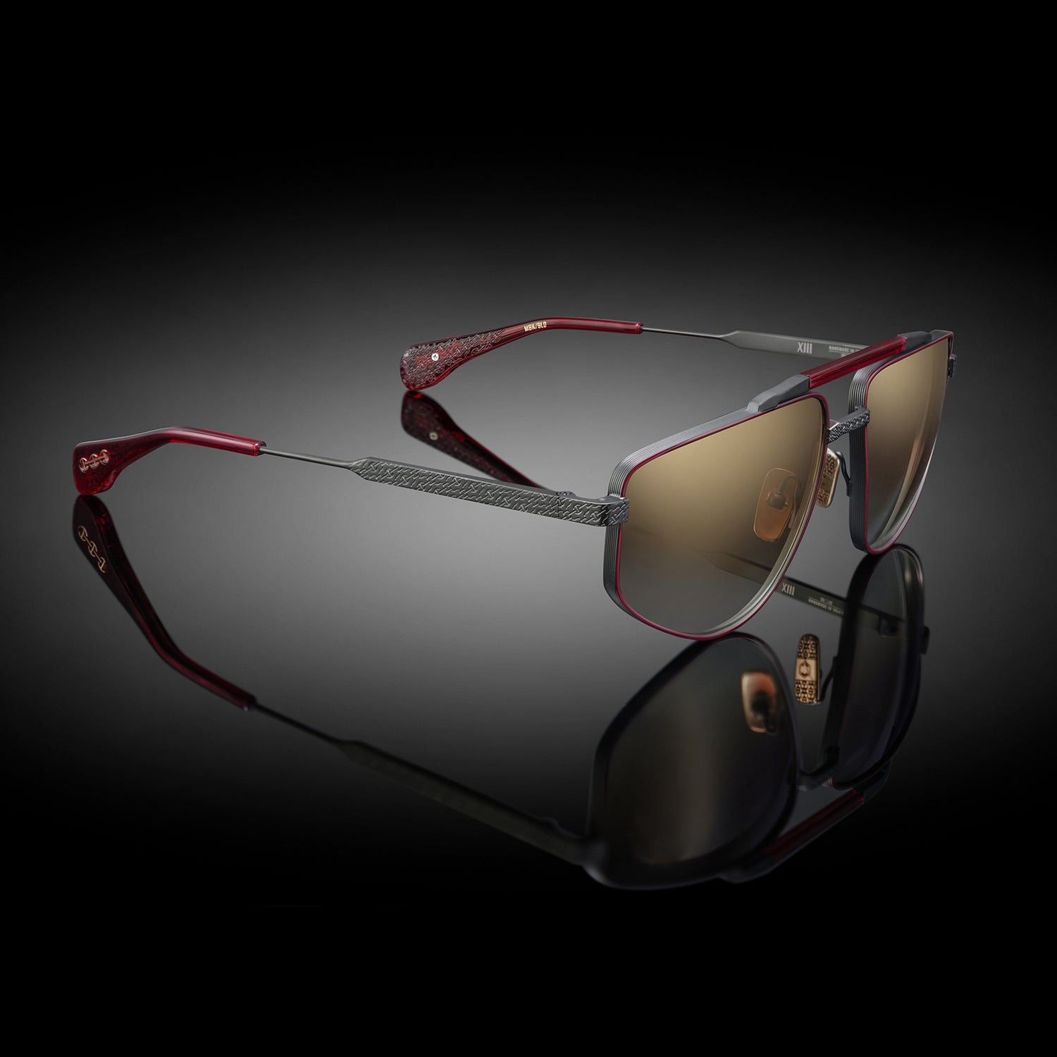 MODEL XIII | MATTE BLACK/BORDEAUX
