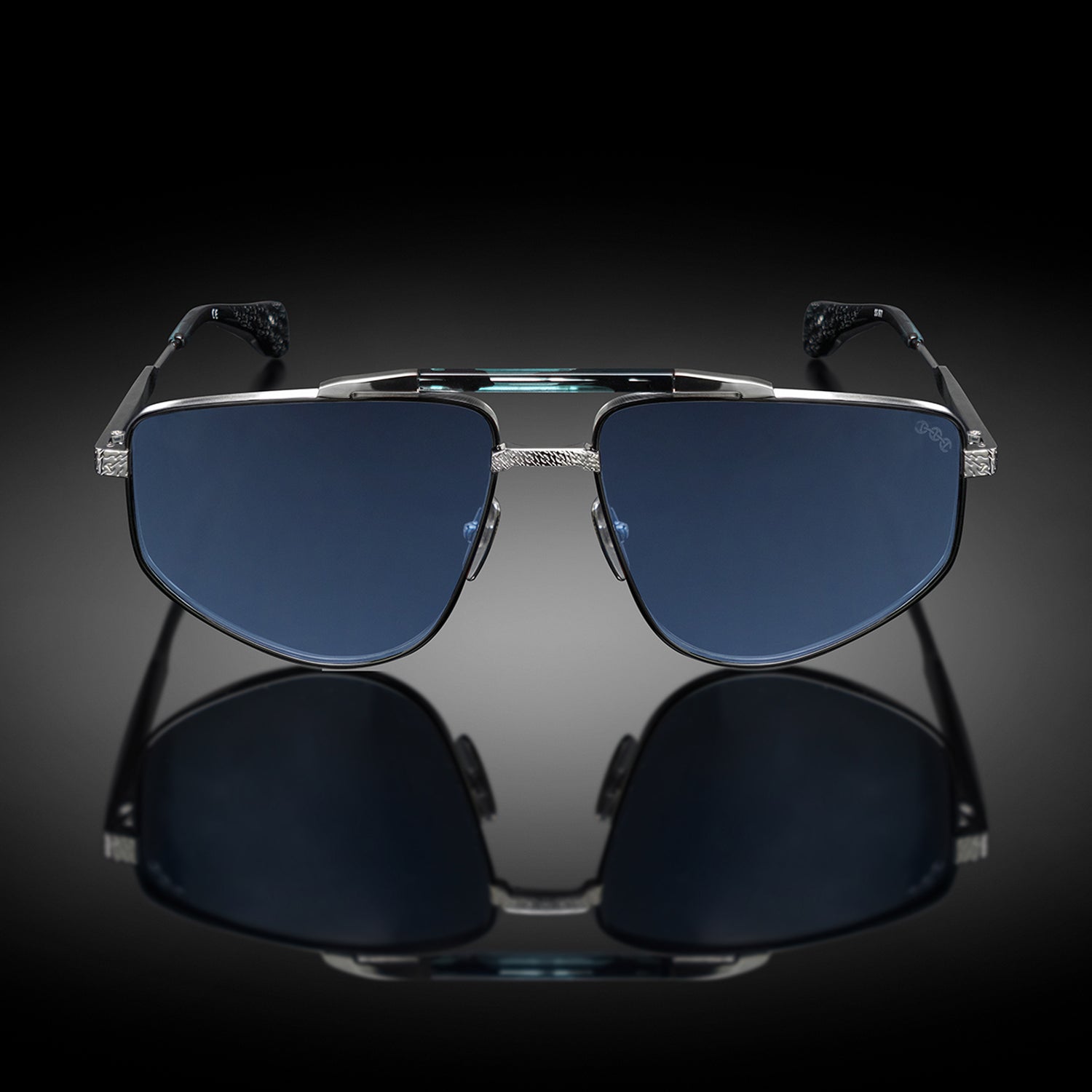 MODEL XIII | SHINY SILVER/BLUE TOKYO TORTOISE