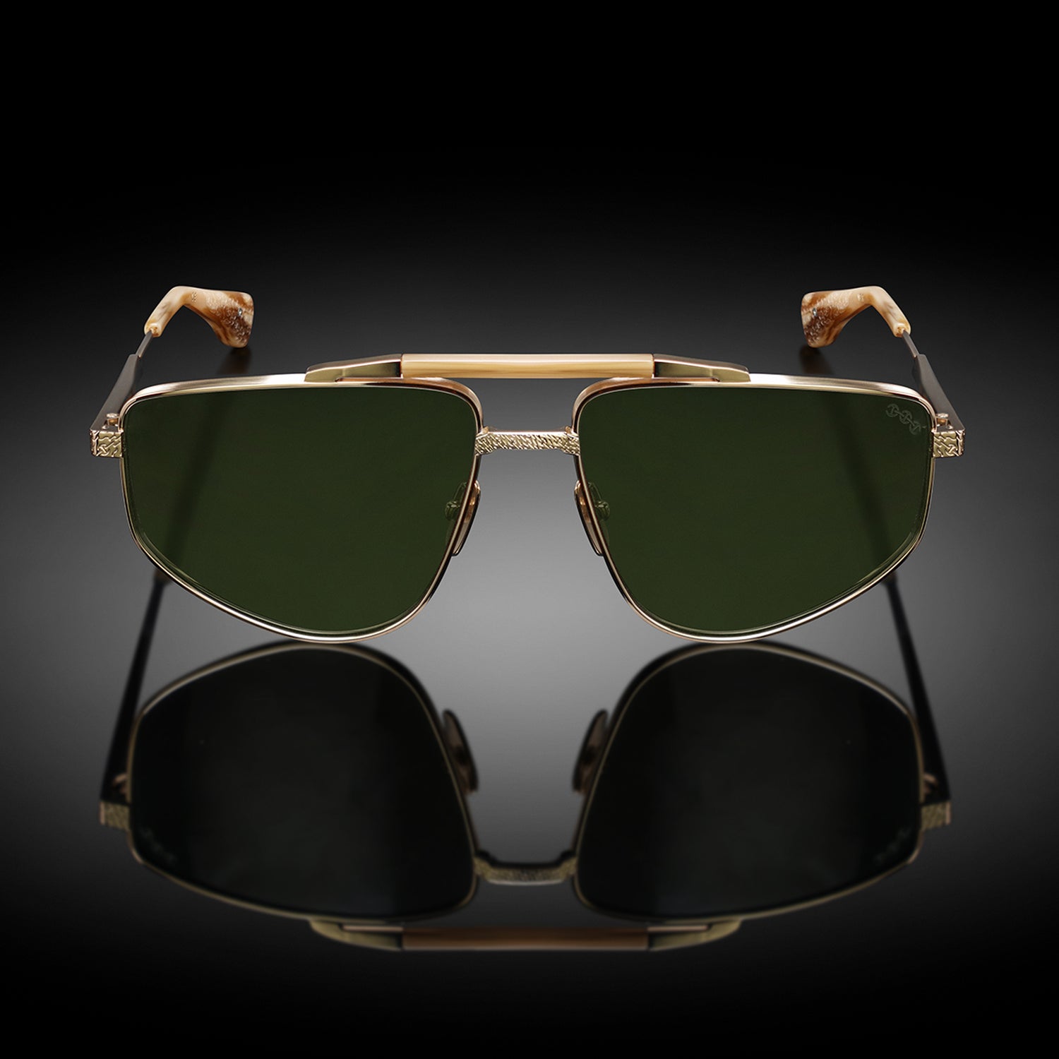 MODEL XIII | YELLOW GOLD/SCOTCH HORN