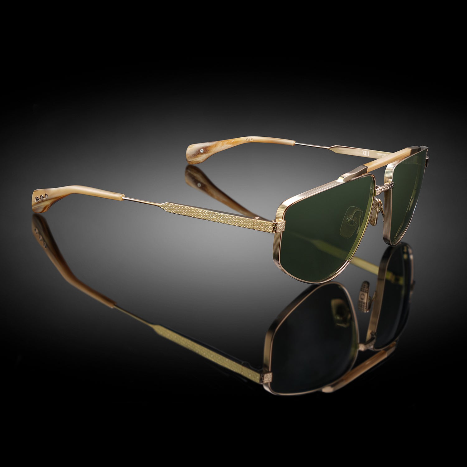 MODEL XIII | YELLOW GOLD/SCOTCH HORN