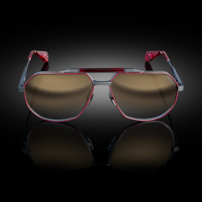 MODEL XII | MATTE BLACK/BORDEAUX