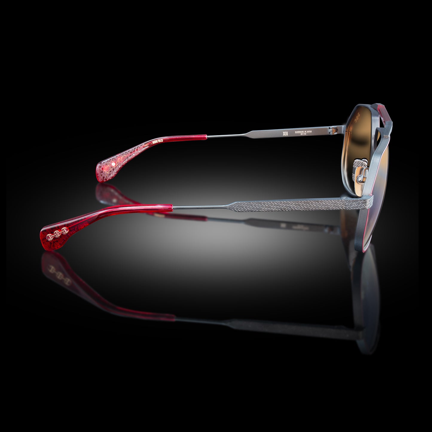 MODEL XII | MATTE BLACK/BORDEAUX